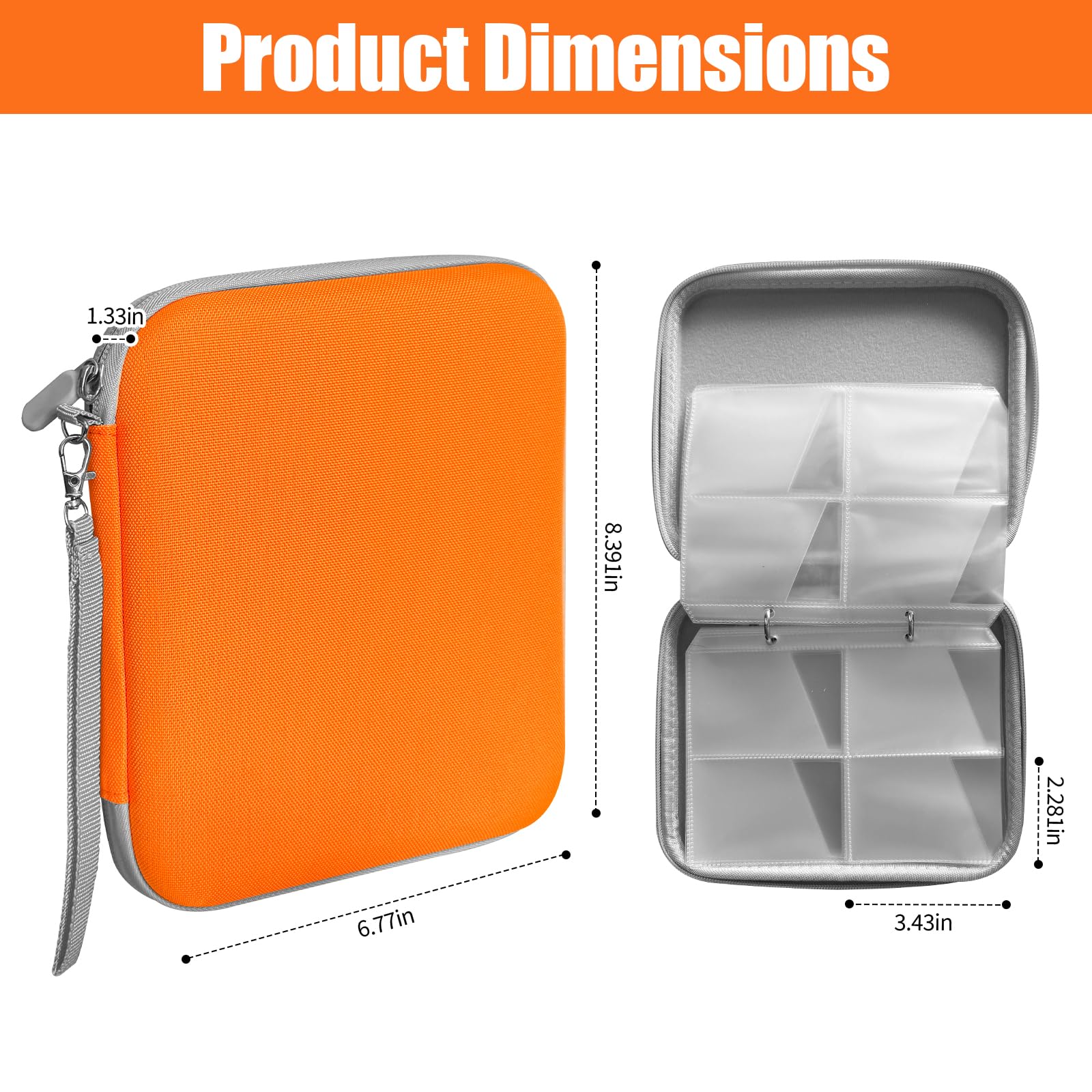 Card Holder for Yoto Card 120 Pockets Waterproof & Scratch-Resistant Card Case Holder - Image 2