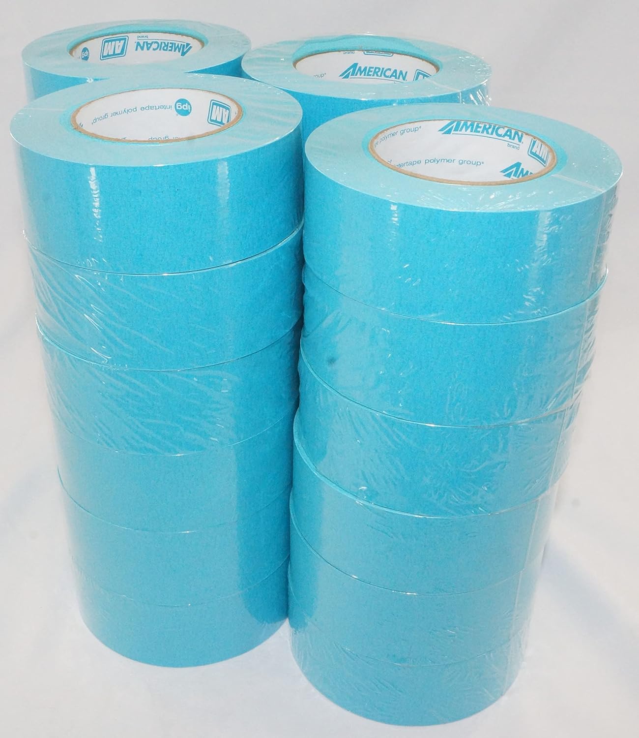 Intertape Polymer Group AM4855 2 Inch Aqua Masking Tape (48MM x 54.80M), 24 rolls per case