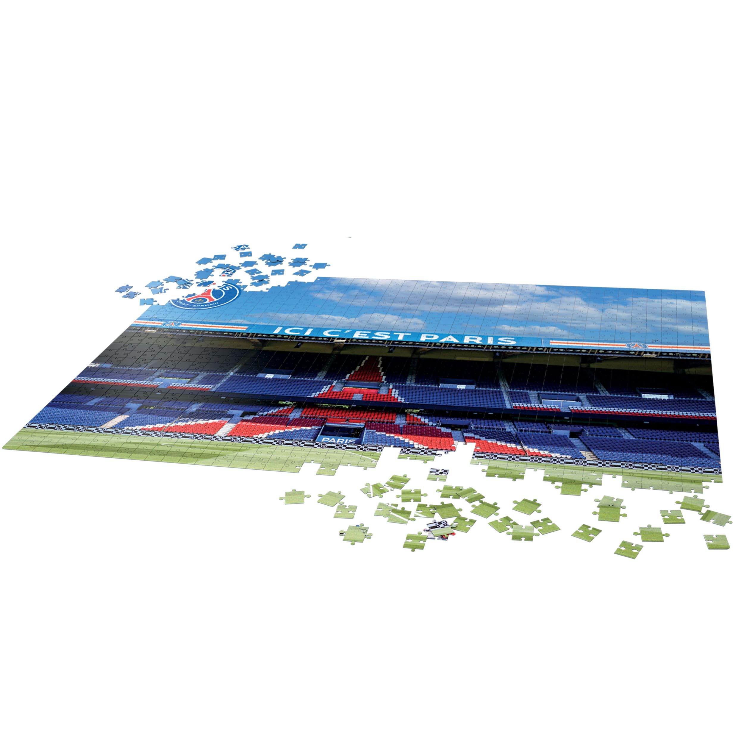 Puzzle Futbol Megableu- Puzzle Parc Des Princes 3D-Lumières Intégrées-Equipe De F Du Paris Saint Germain 111 Pieces Numerotees A Monter Amz Estadio Puzzle 3d Benito Villamarin Real Betis Con Luz