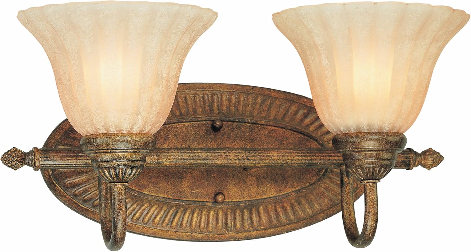 Thomas Lighting SL734245 Two Light Bath Fixture, Artisan Bronze Finish