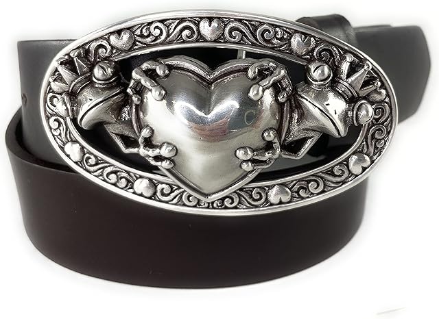 Ladies belt buckle beautiful frog king buckle