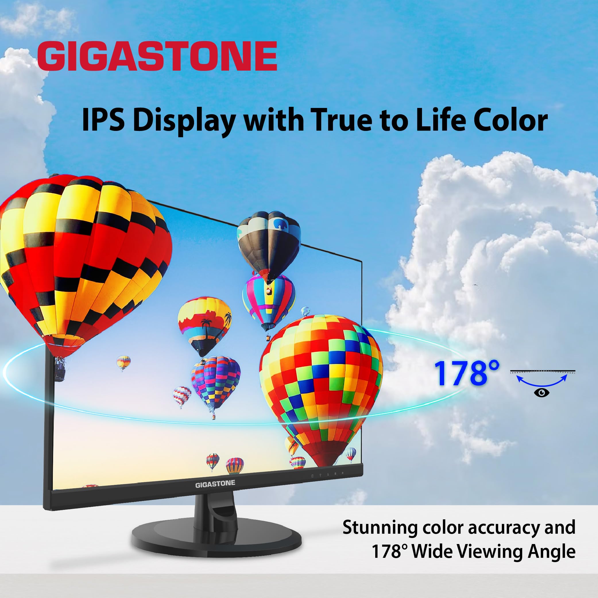 Amazon.co.jp: 【GIGASTONE公式3年保証】24インチ モニター フルHD IPS