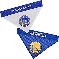 Vista 5 de Pets First Bandana reversible y ajustable de la NBA