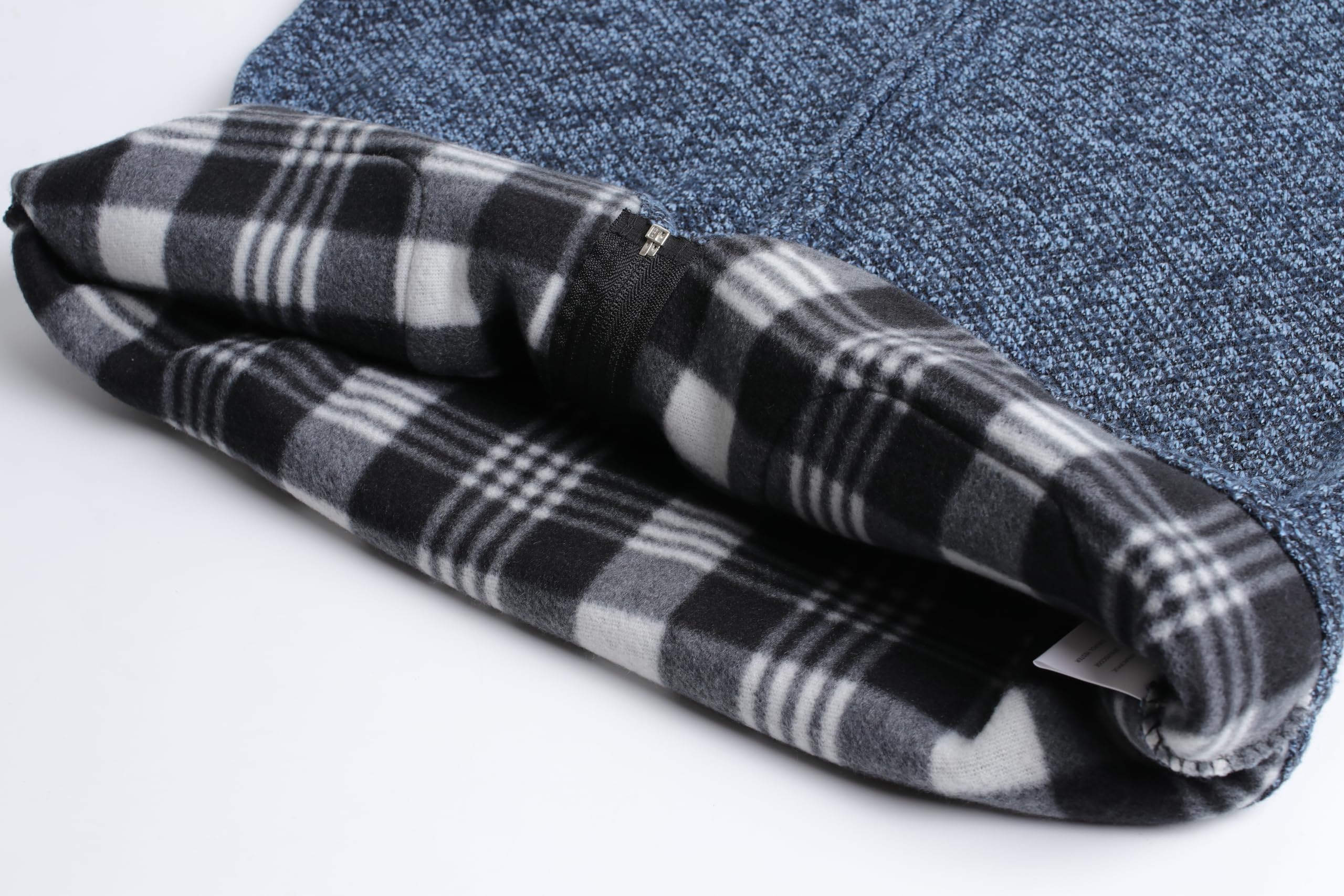 Herren Strickweste Strickjacke ohne Ärmel V-Ausschnitt Ärmellose Fleecefutter Jacke Reißverschluss Dicke Weste Freizeitweste