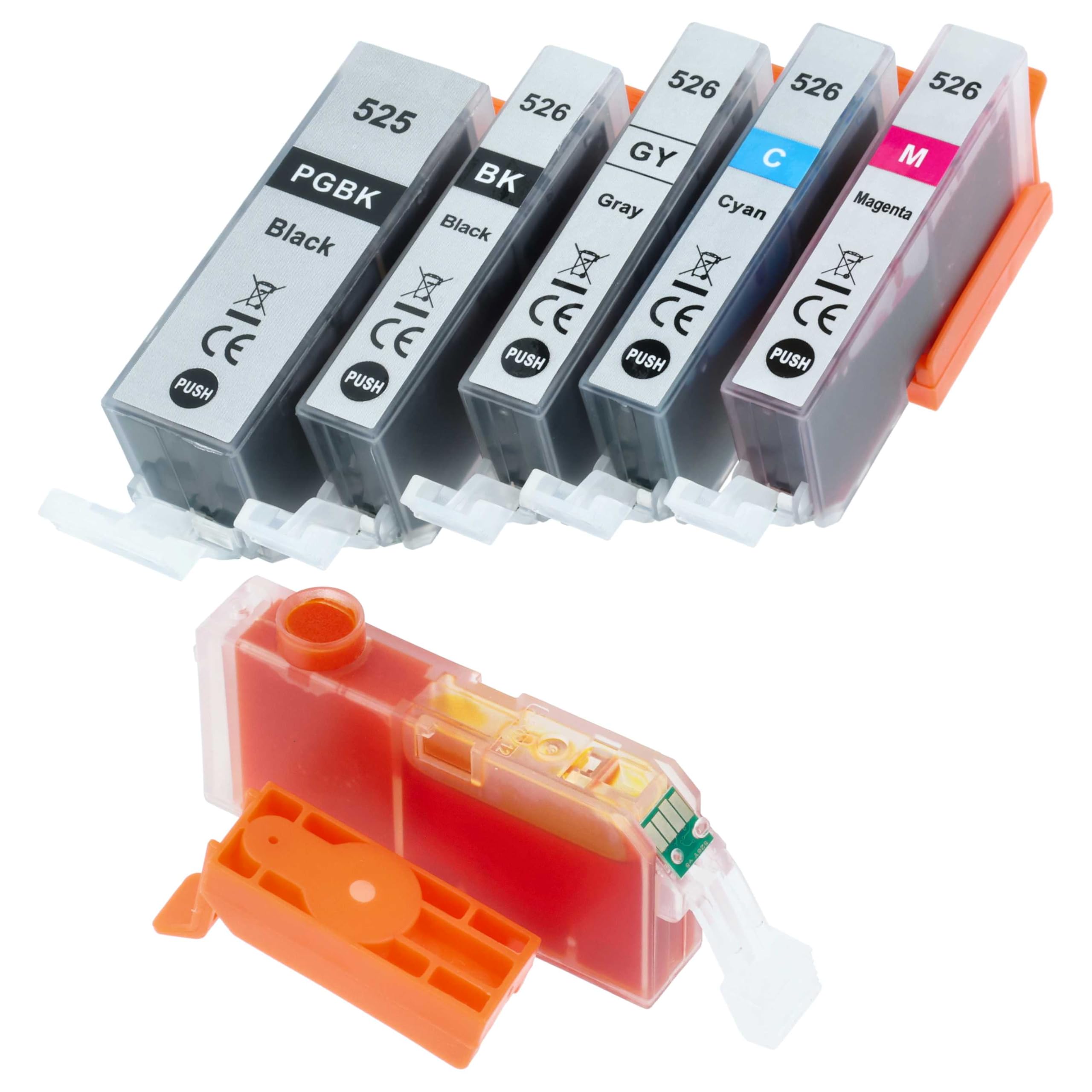 Pack 10 Cartuchos Tinta Compatible Canon Pixma – Para MG5300, MG6250, MG6150 Y Más