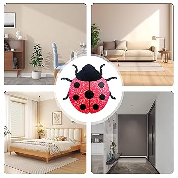 Val Saint Lambert てんとう虫型　ガラス置物 Val Saint Lambert てんとう虫型 ガラス置物