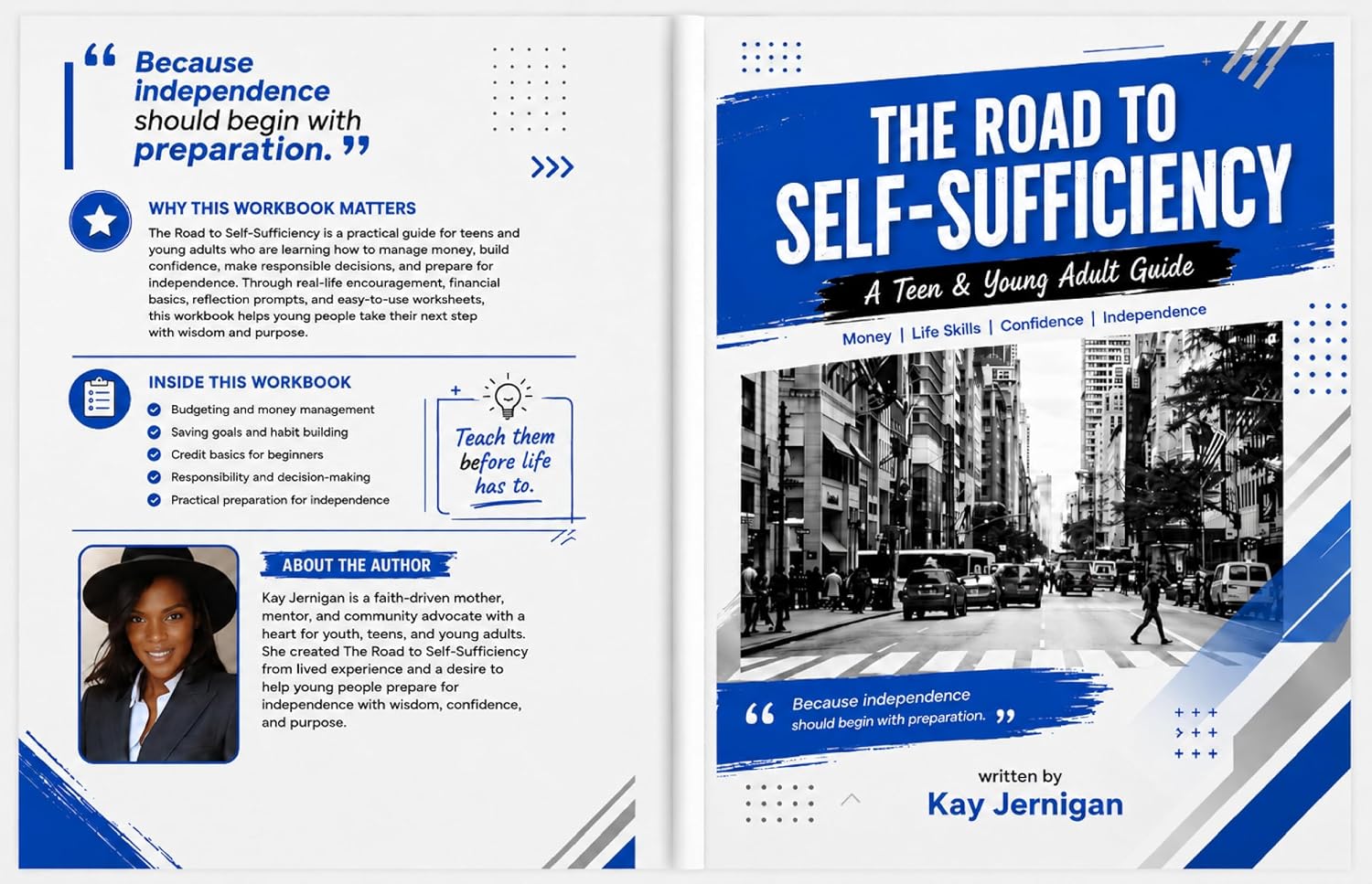 The Road to Self-Sufficiency: A Teen & Young Adult Guide to Money, Life Skills, Confidence & Independence