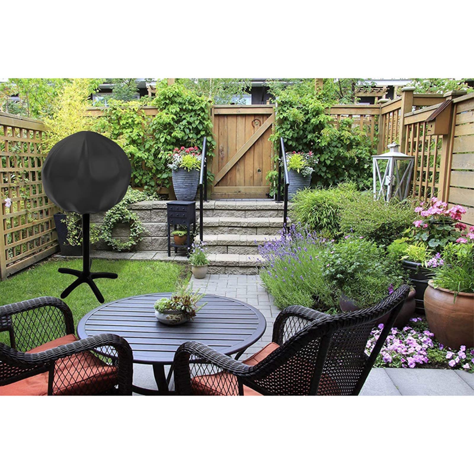 Housse De Barbecue Imperméable Un Barbecue Couvre-Gril À Couverture