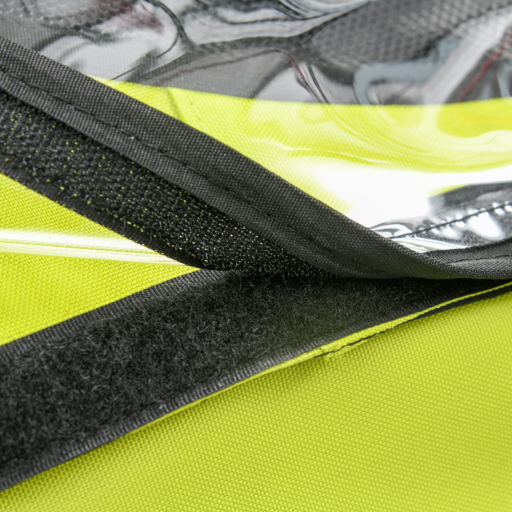 HOMCOM Remolque de bicicleta 2 en 1 con bolsa de almacenamiento de dos capas de tubo de acero oxford verde + negro, 160 x 84 x 106 cm