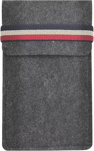 Bolsa de almacenamiento de fieltro para teléfono celular, cartera protectora de fieltro para tarjetas de teléfono celular, bolígrafos para efectivo,