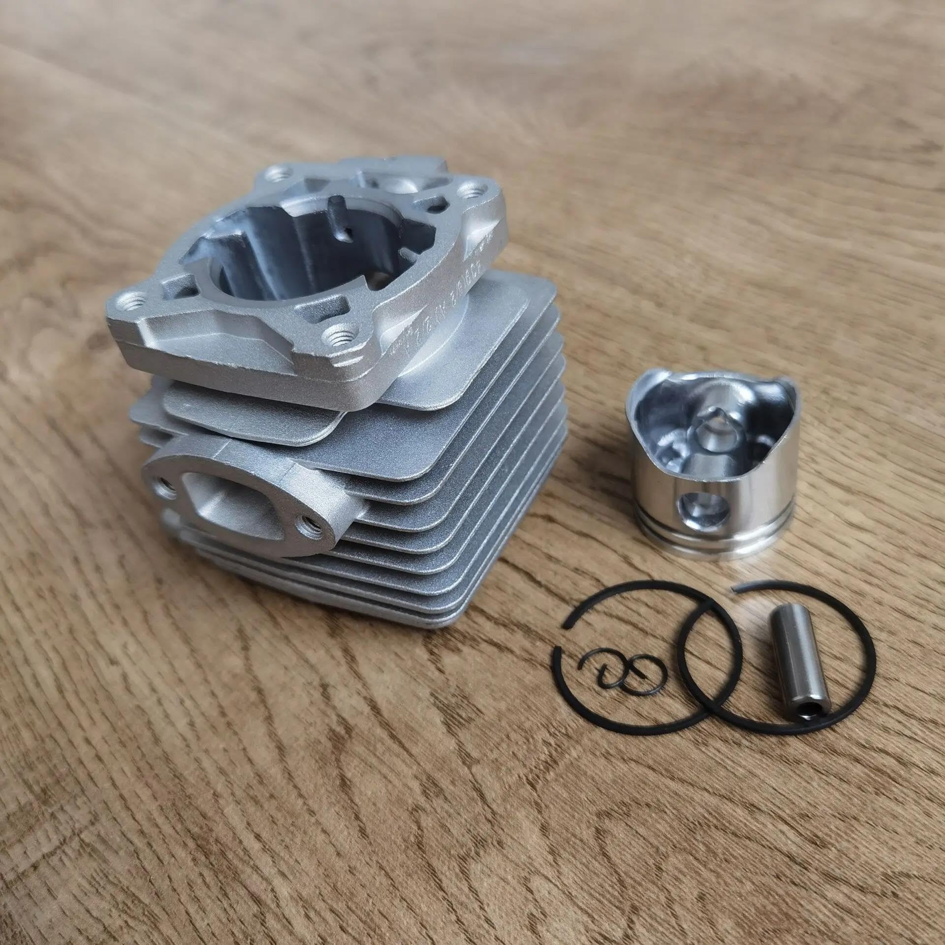 Kit de pistón Cilindro para Stihl HS81 HS86 Recubierto Cromo 34MM
