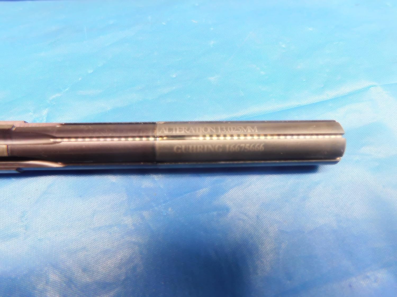 GUHRING 13.025MM O.D. Solid Carbide Chucking Reamer 12MM Shank 6 FL 13.025 - AR3026AC1