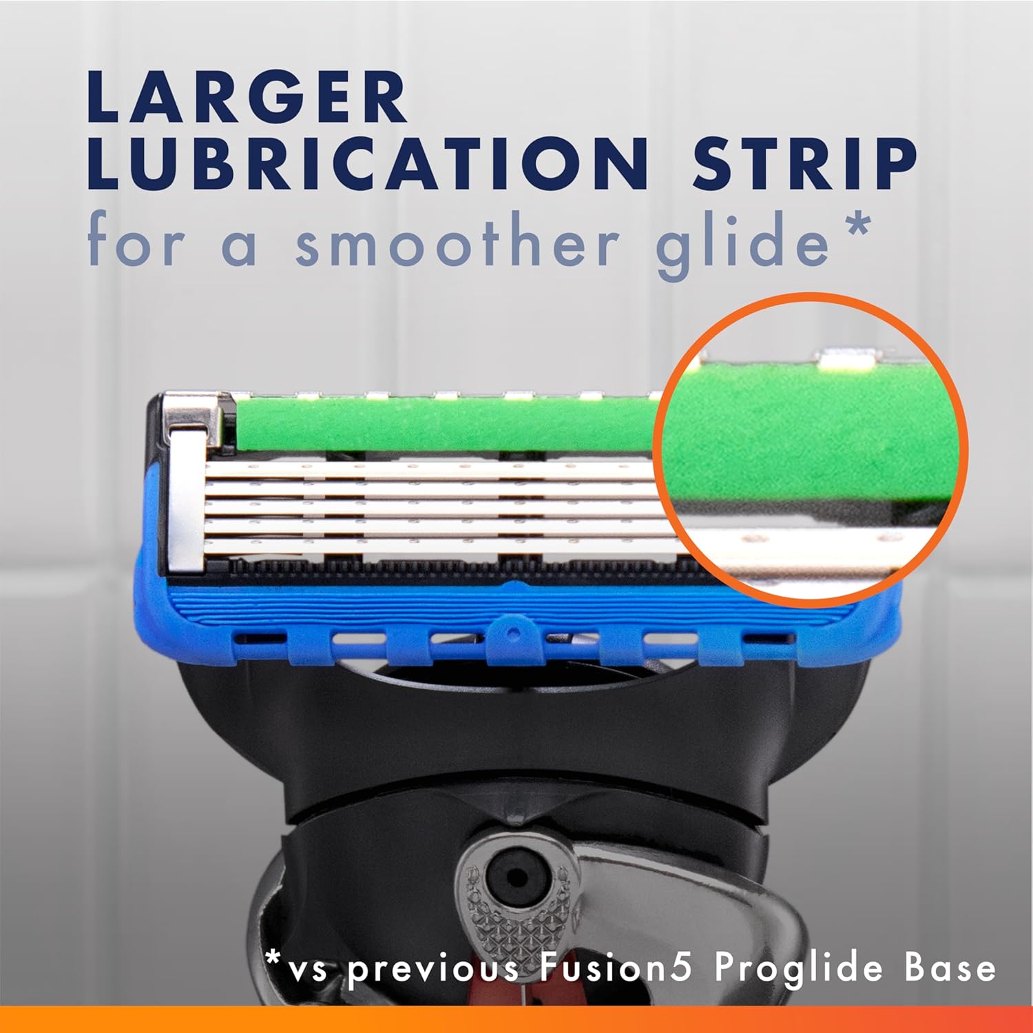 Gillette Fusion5 ProGlide Razor Refills for Men, 10 Razor Cartridges for FlexBall Razor Handle, 5-Blade Razor Blades, Precision Trimmer for Men - Image 5