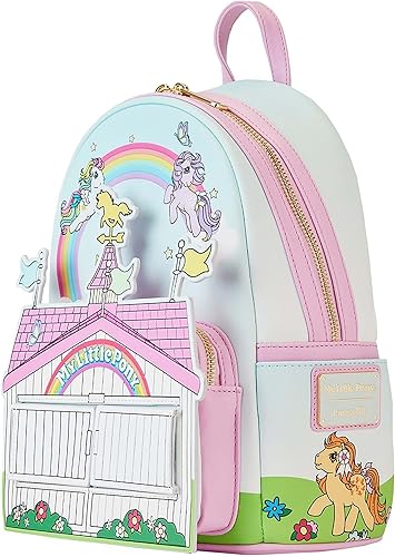 Miniatura 3 de Loungefly Hasbro My Little Pony 40 aniversario Mini mochila de regalo