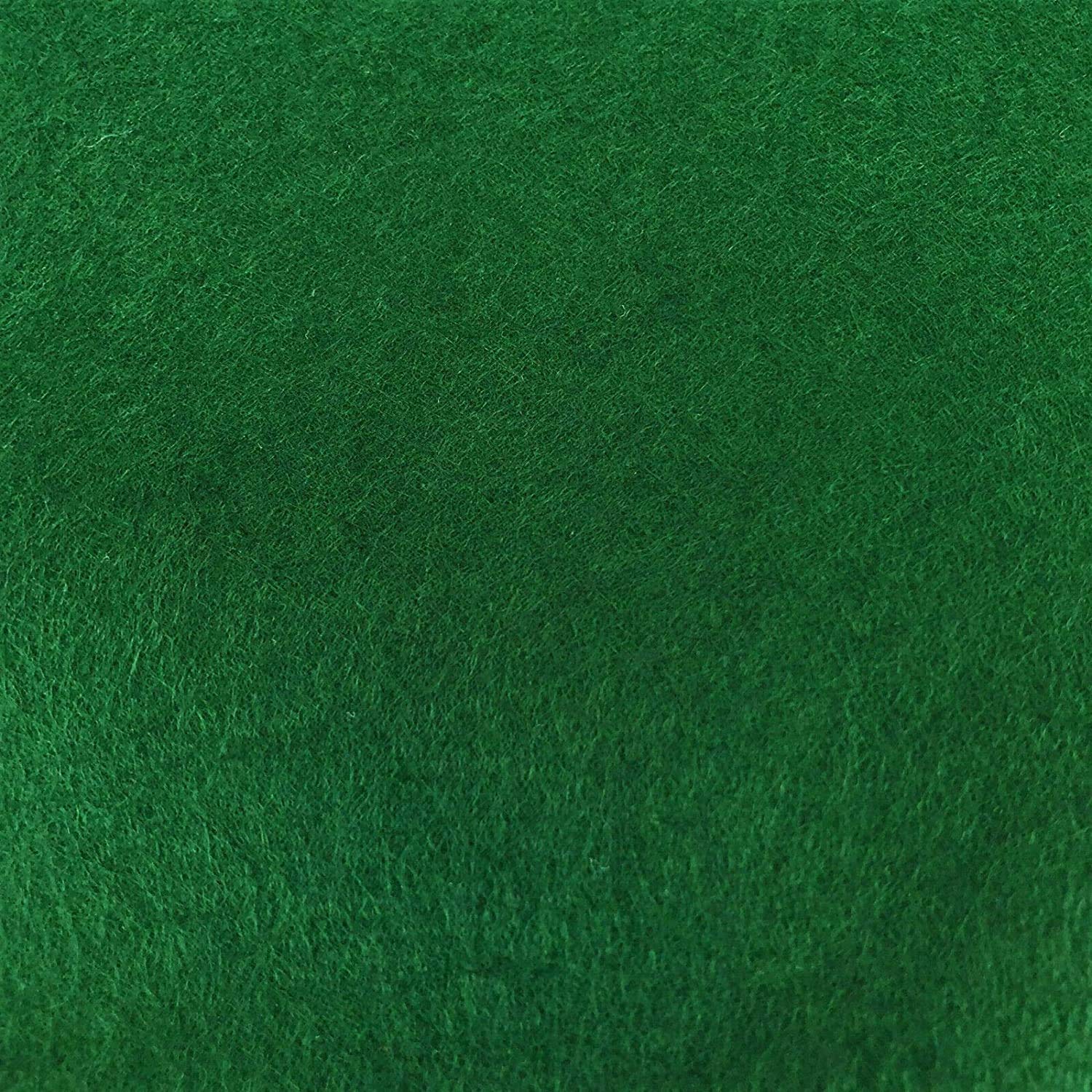 Textile Station [verde bottiglia] Craft feltro tessuto acrilico materiale arte cucito decorazioni festivo 150 cm di larghezza tessuto multiuso [5 metri]