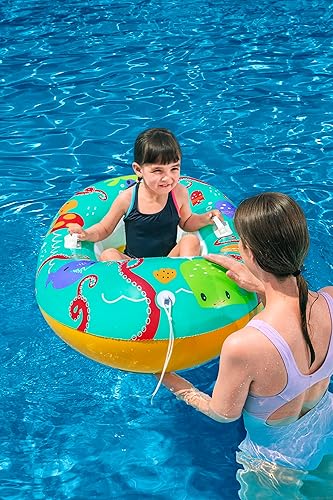Miniatura 14 de Bestway Balsas de piscina | Balsa inflable para niños, niños y niñas, flotador inflable para piscina, juguete de piscina
