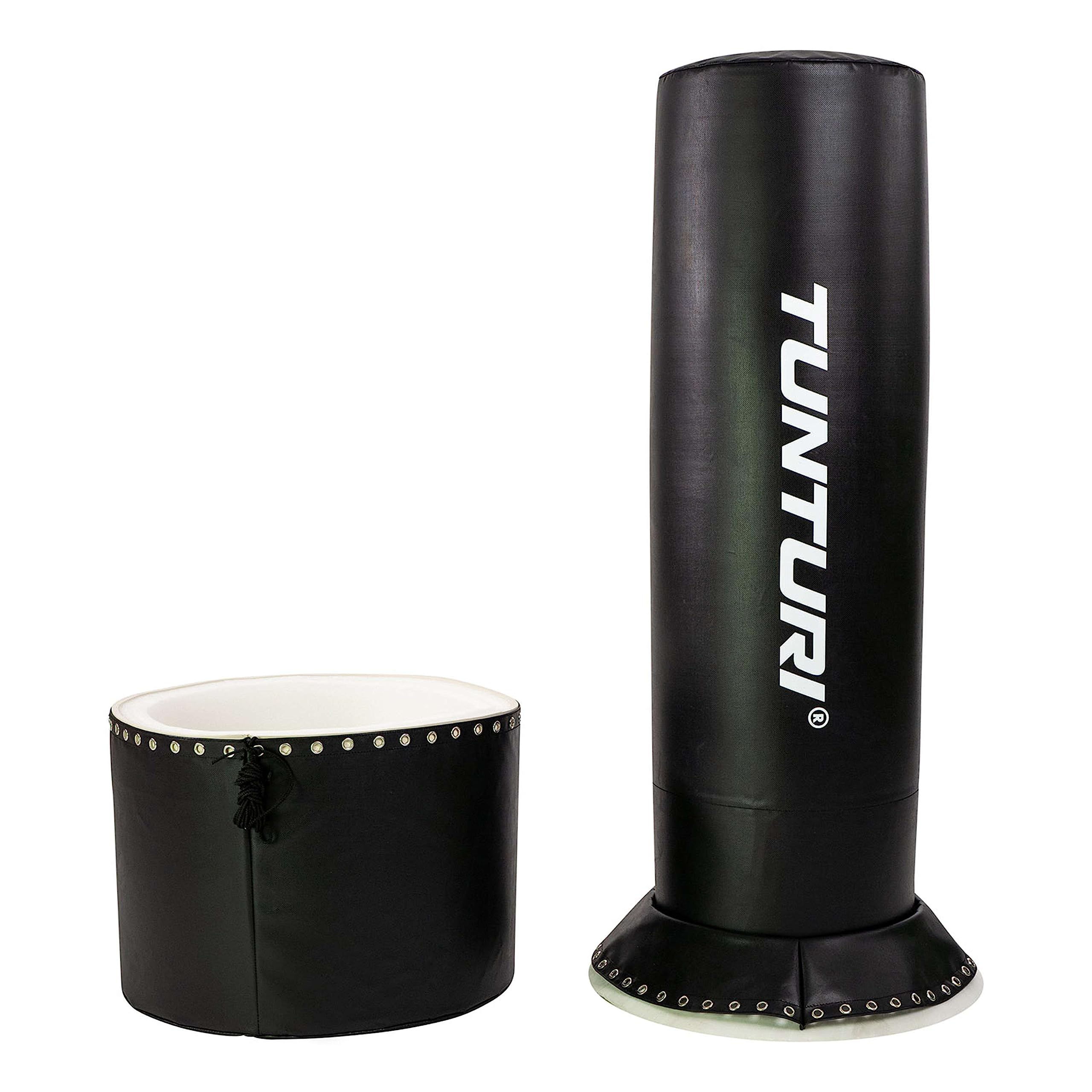 Tunturi Sac de frappe sur pied, 170/180 cm, sur pied, sur pied, support de boxe, robuste, pour MMA, boxe, entraînement, pour adultes (débutants et professionnels)