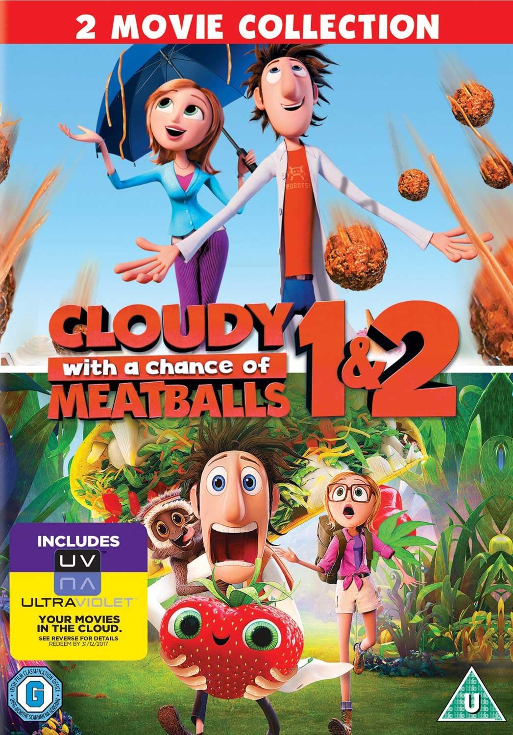 Cloudy with a Chance of Meatballs / Cloudy with a Chance of Meatballs 2 - Set [DVD]