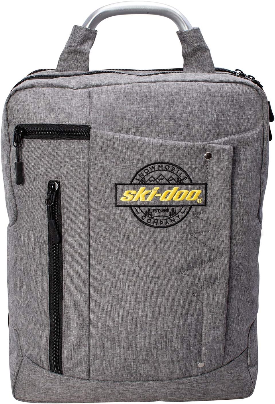 Ski-Doo Canvas Lifestyle Backpack, 15” x 11” x 4.7”, 20-25 Liter Capacity