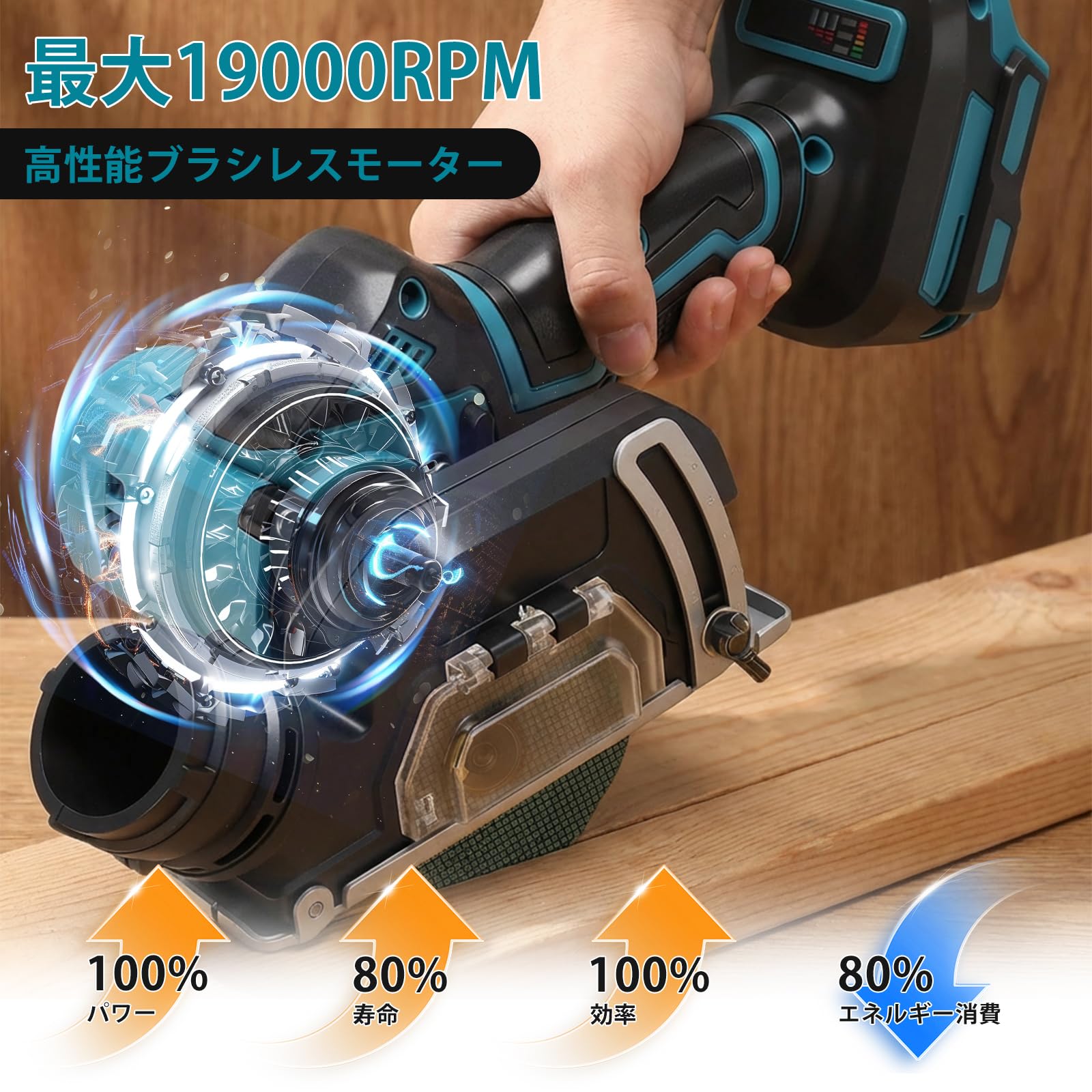Amazon | LEZZYRUCK ディスクグラインダー ミニグラインダー 電動 