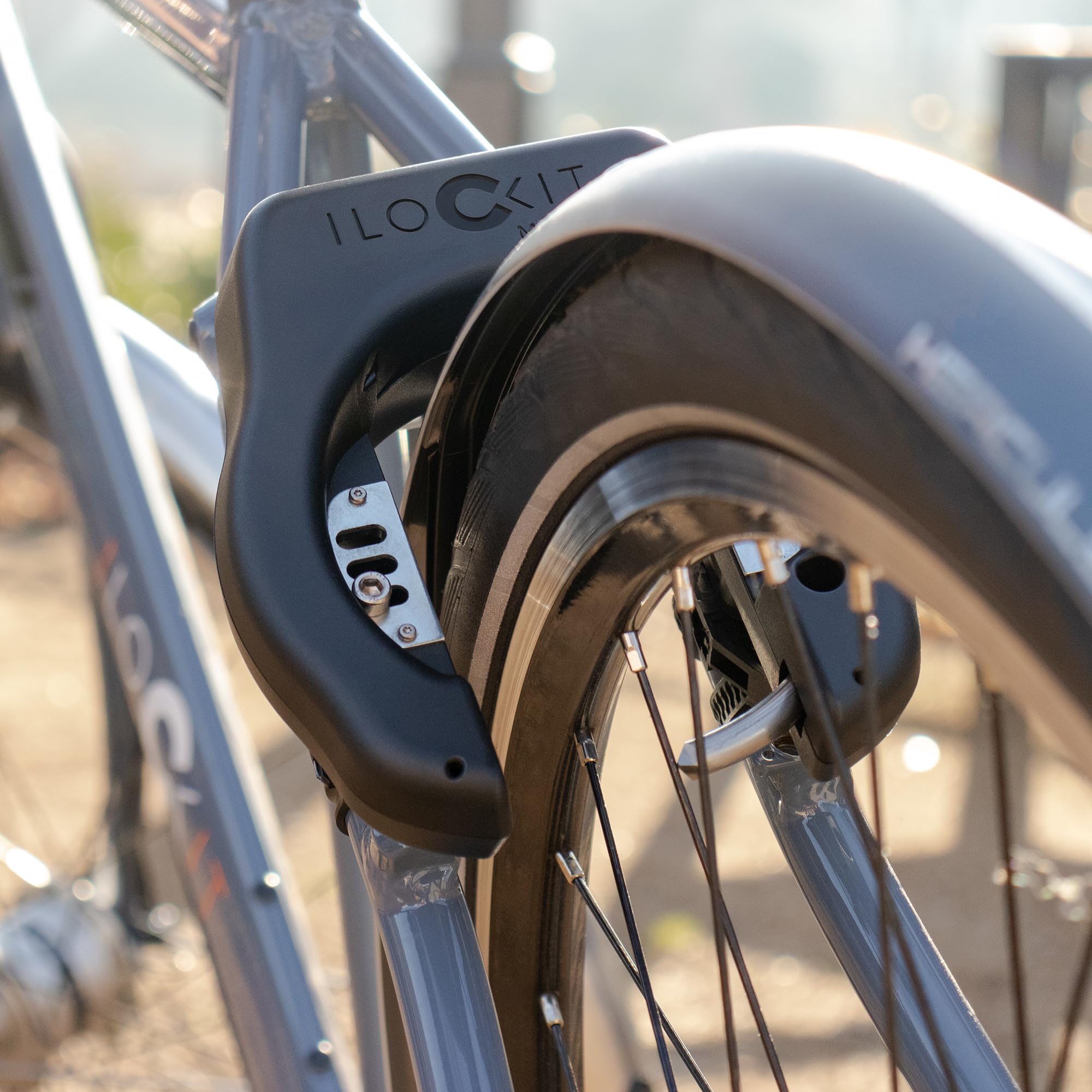Rahmenschloss Fahrrad I Bluetooth Fahrradschloss mit Alarm | Smartes Fahrradschloss mit Alarm | Rahmenschloss per Handy steuern | Made in Germany