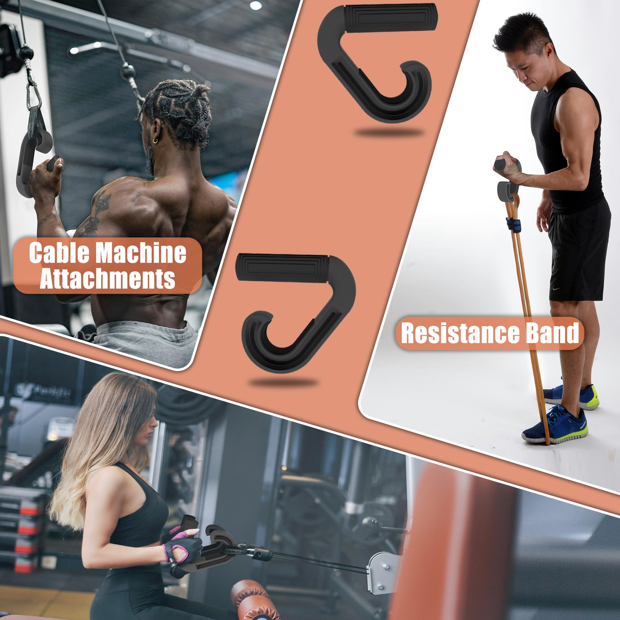 Bar Accessories Neutral Grip Handles For Pull Up: Ergonomic