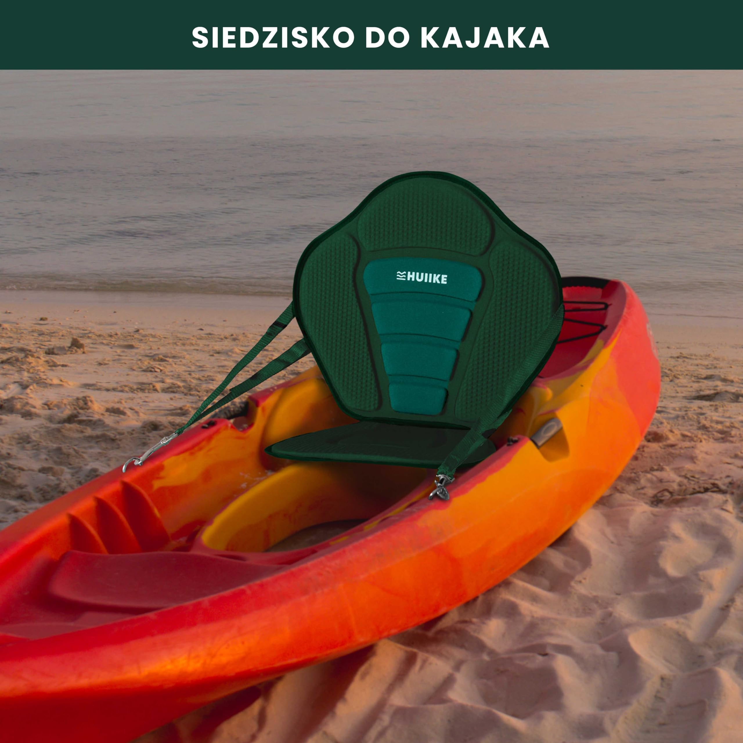 Siedzisko do Deski Sup Z 4 Regulowane Paski - HUIIKE | Siedzisko Kajakowe, Akcesoria Kajaków, Siedzanka Kajakowa Deski Sup | Akcesoria do Kajaka na Desce do Supa