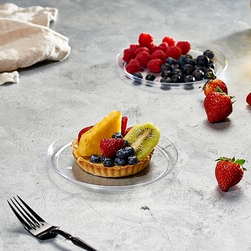 Miniatura 48 de [30 Pack 16 OZ Bowls] Edge Collection Mint Green Plastic Party Soup Bowls Premium heavyweight Elegant Disposable Tableware Dishes