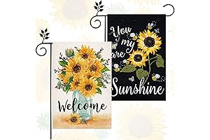Vibrant Sunflower Yard Flag: A Burst of Cheer for Your Outdoor Space