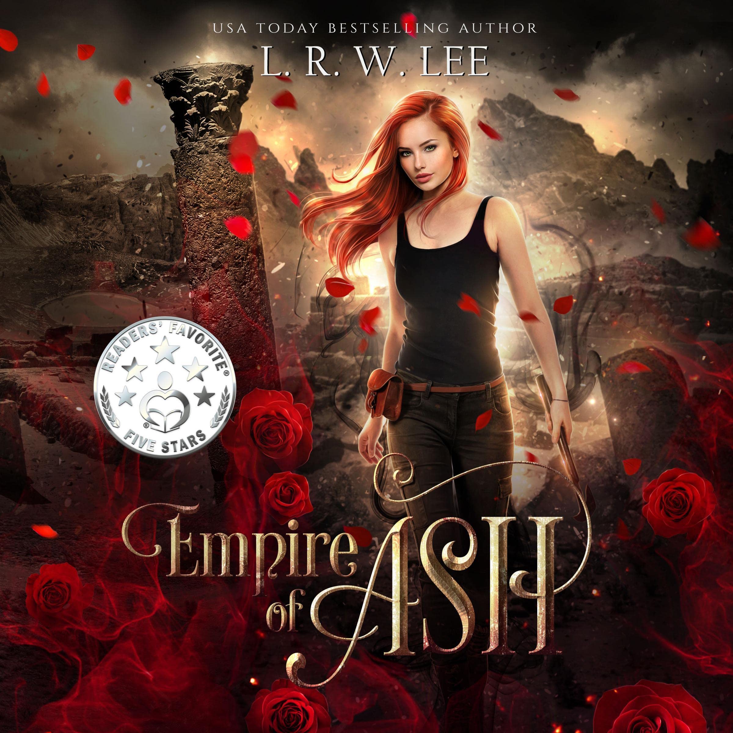 Cover art for Empire of Ash