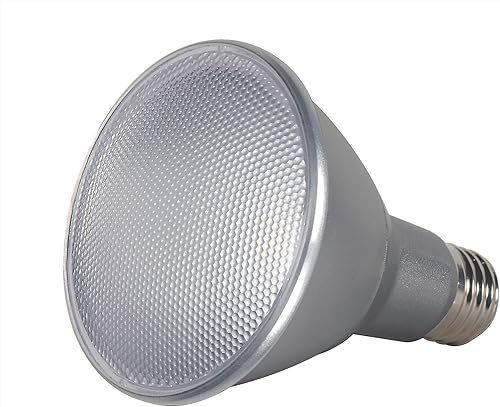 Miniatura 4 de Satco S9482 Par38 LED azul 40' Beam Spread Bombilla de base media, 15 W