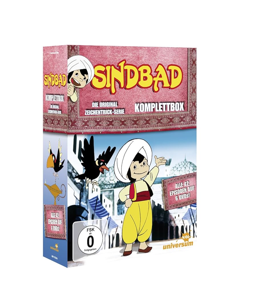 Amazon.co.jp: Sindbad - Komplettbox [6 DVDs] : DVD