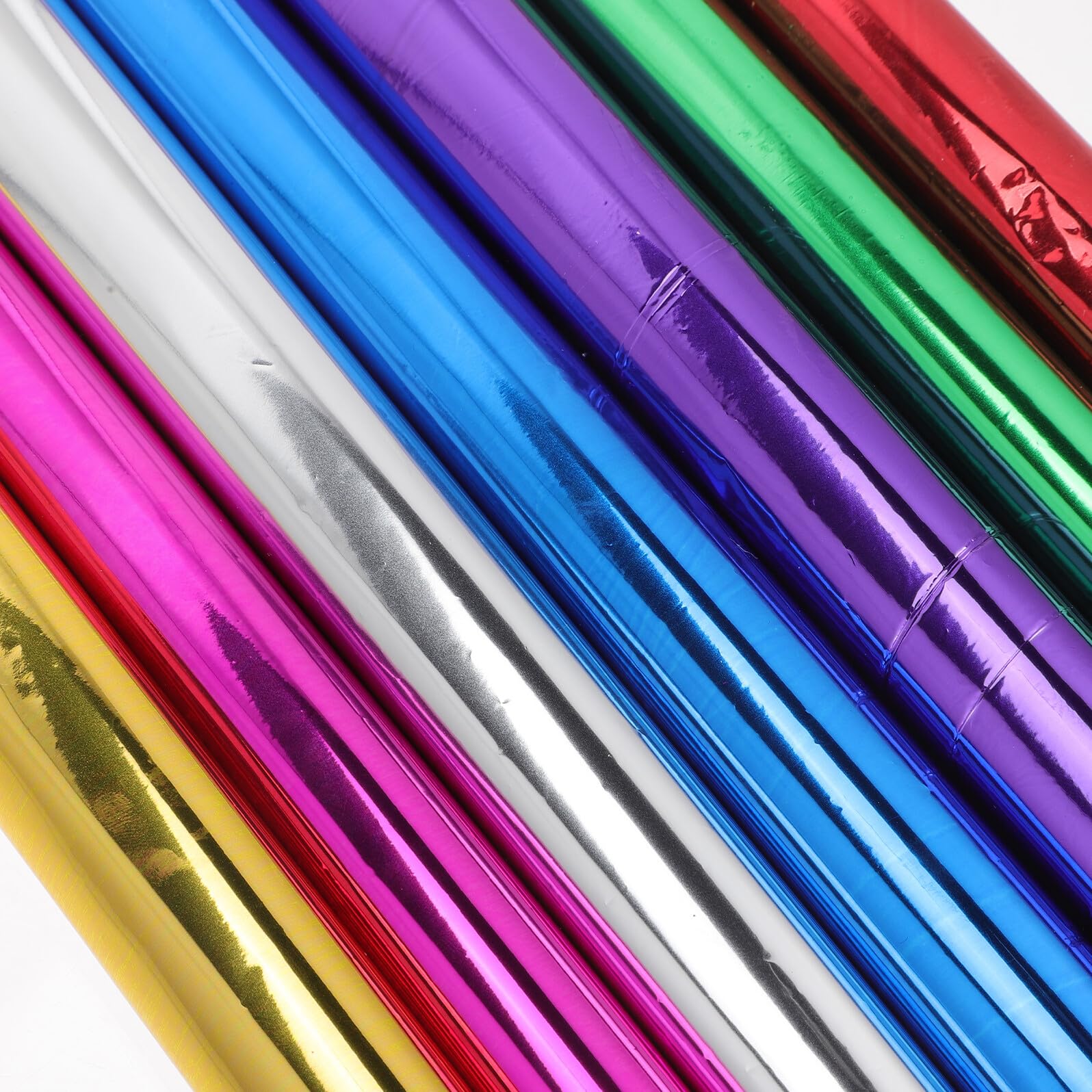 UPKOCH Geschenkpapier 70 Blatt Großpackung Buntes Bastelpapier mit Glanzfinish Strapazierfähiges Verpackungspapier für Partys Blumensträuße und Geburtstagsfeiern