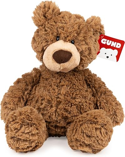 Miniatura 1 de GUND Pinchy - Oso de peluche sonriente marrón 17 pulgadas