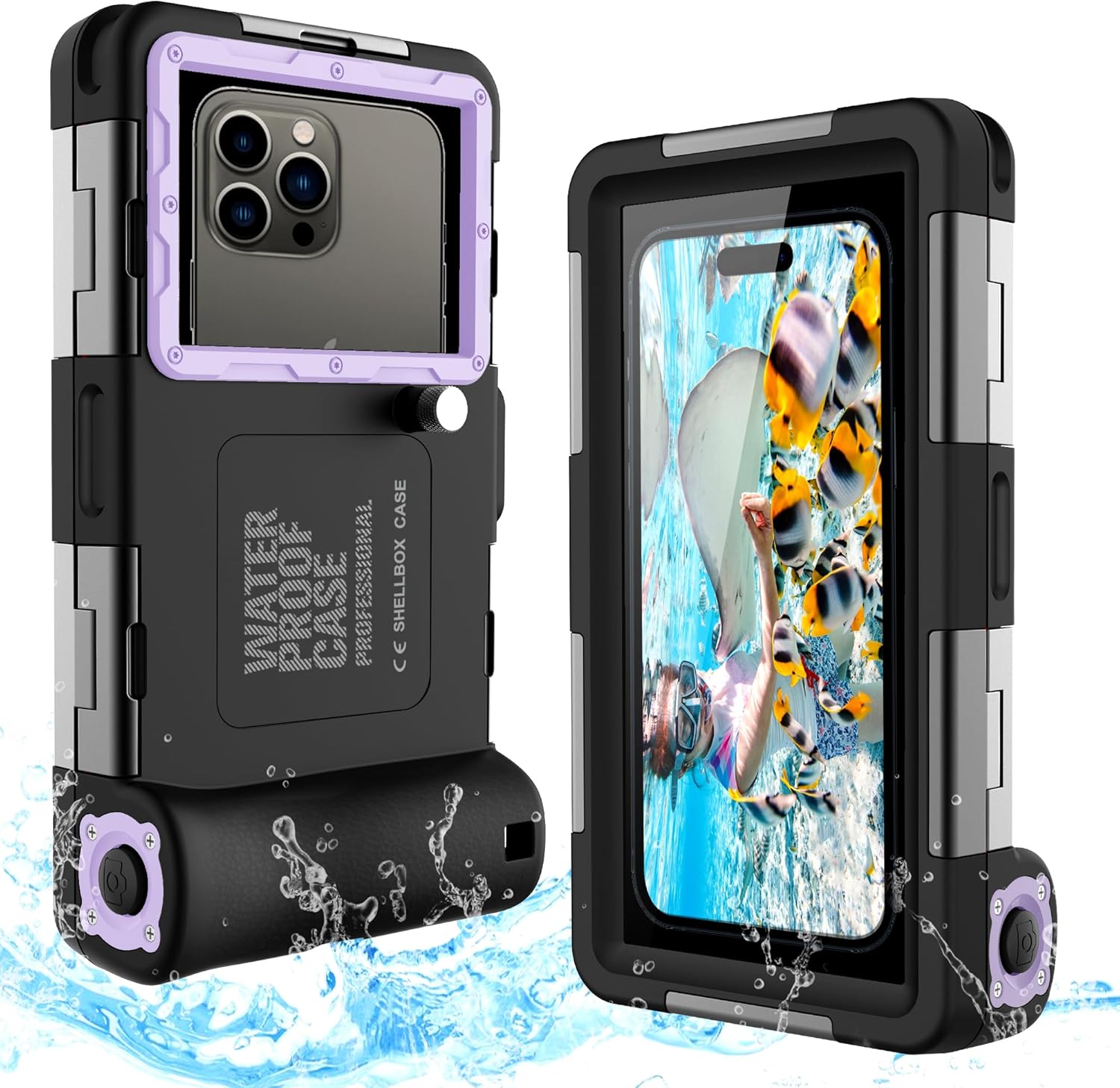 Underwater Diving Phone Case for Snorkeling,Professional 50FT/15M
