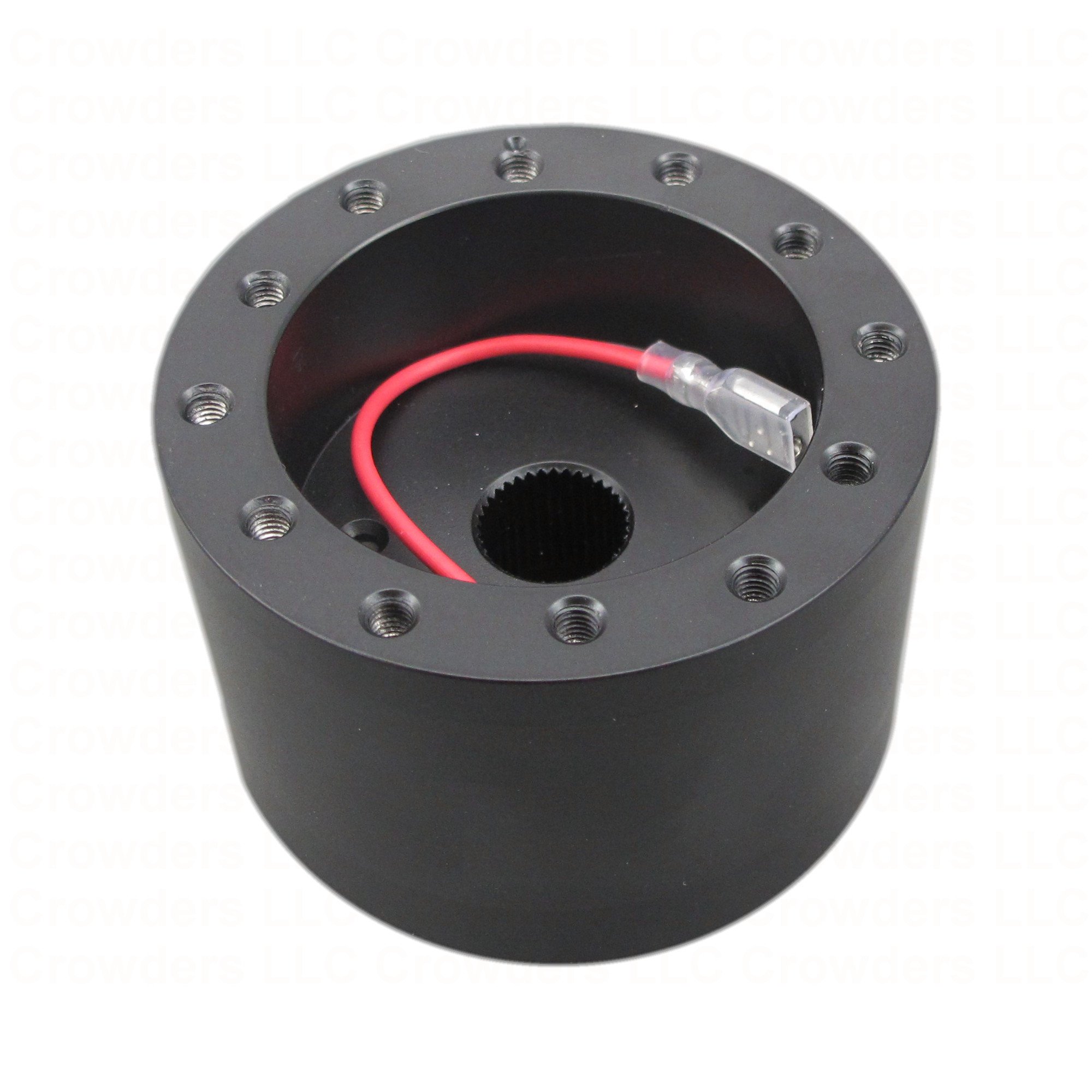 Crowder's LLCCrowder's Hub Adapter - Black 6061 - T6 Aluminum Boss Kit - Austin Sprite MKV (1971-1976); MGB (1971-1976), MG Midget MK3/4 (1970-1979)