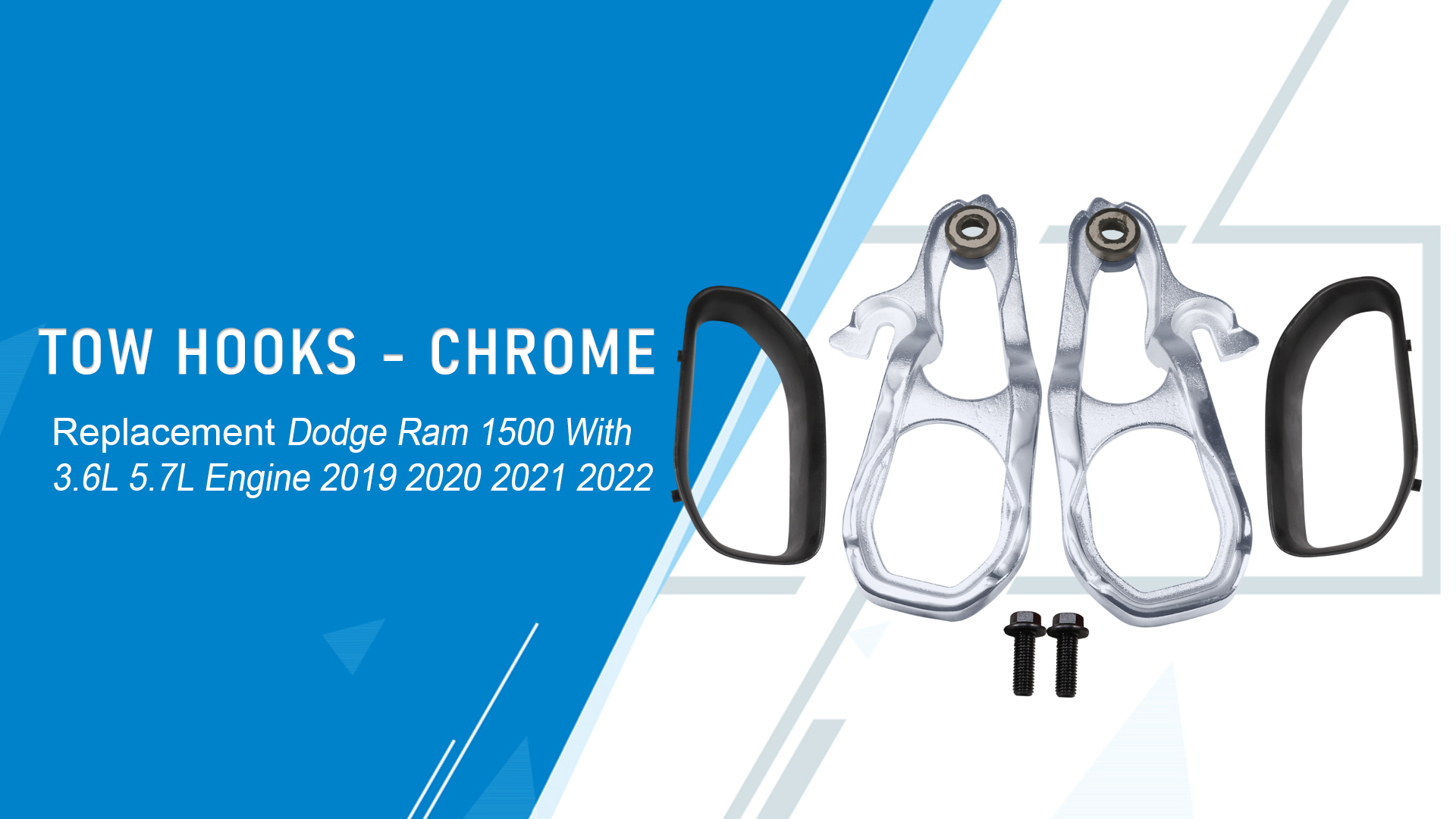 Amazon.com: JDMSPEED New Heavy Daty Front Car Tow Hooks Left