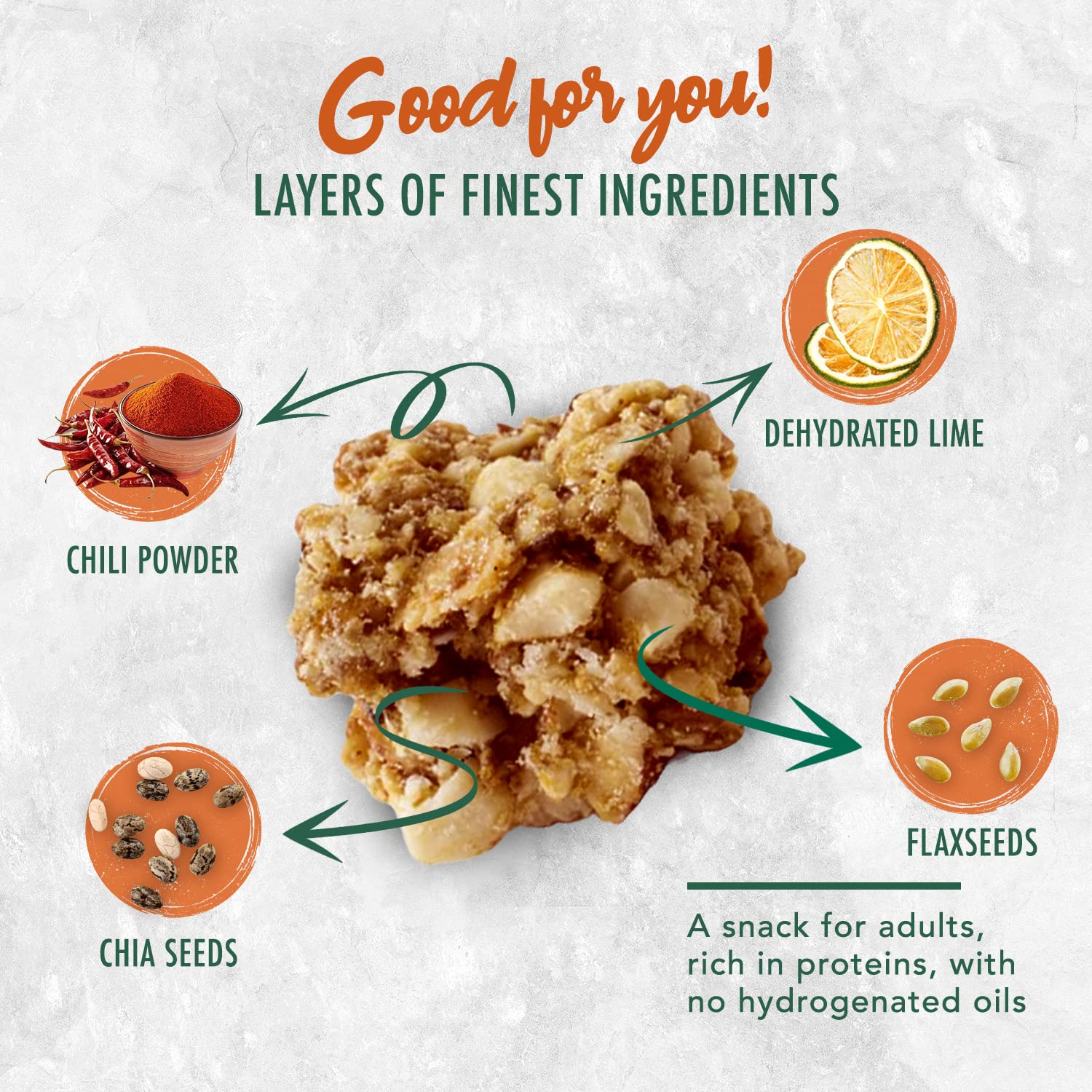 Amazon.com: Melissa's Clean Snax® With Chia and Flaxseed, Gluten