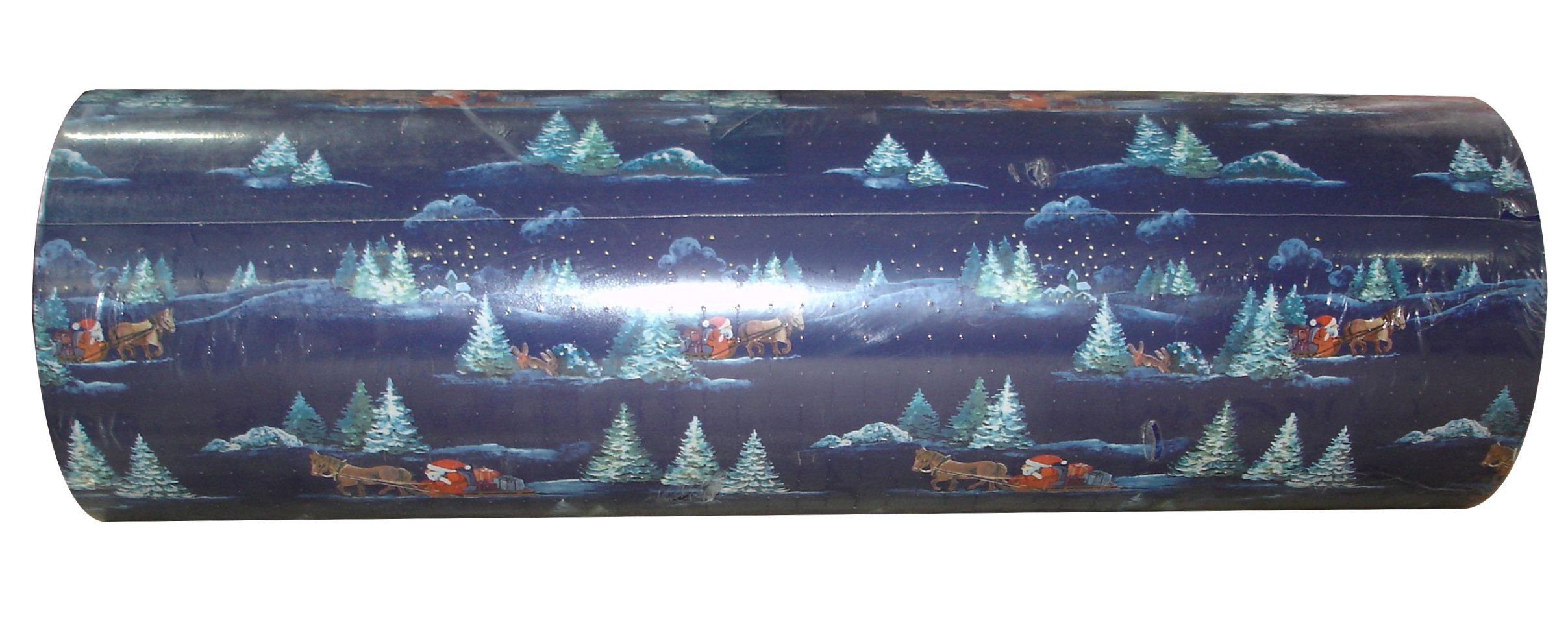 Stewo Geschenkpapier Rencontre Blau Rolle 250m x 50cm
