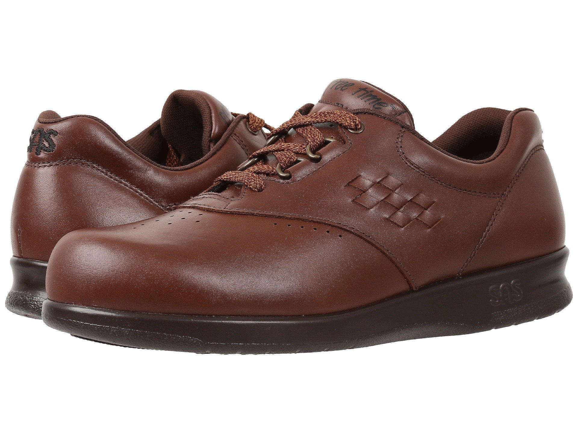 SAS Free Time Comfort Walking Shoe Teak 4.5 M (M) (B) view 4