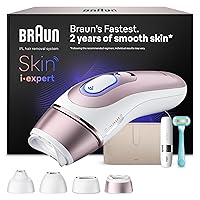 Braun Skin I·Expert Epilatore Luce Pulsata Smart, Epilazione Laser Peli Donna A Casa