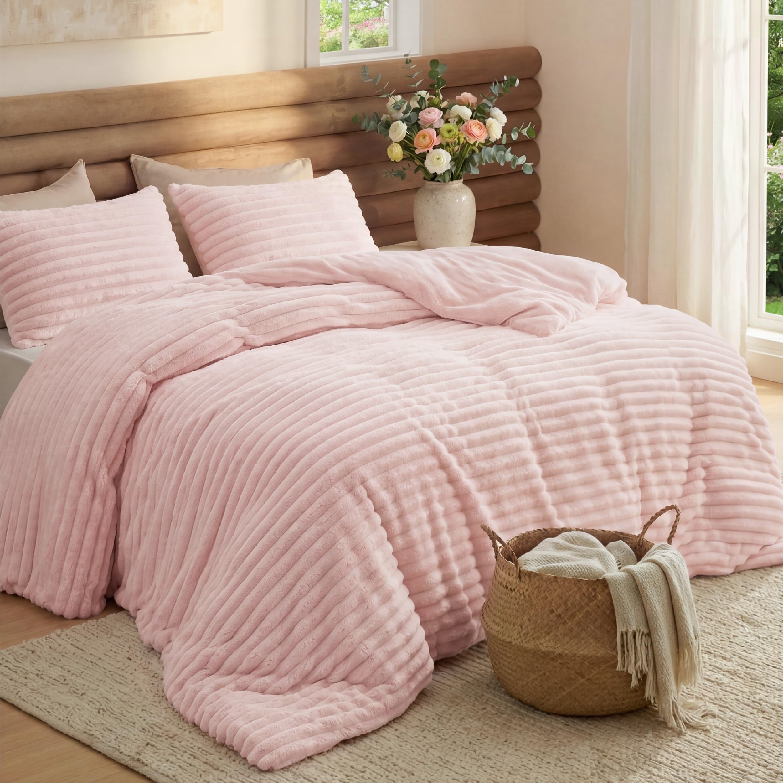 TenderSweet ダブルカバーセット ピンク フレンチスウィート Amazon.com: Bedsure Twin/Twin XL Size Comforter - GentleSoft™ 2