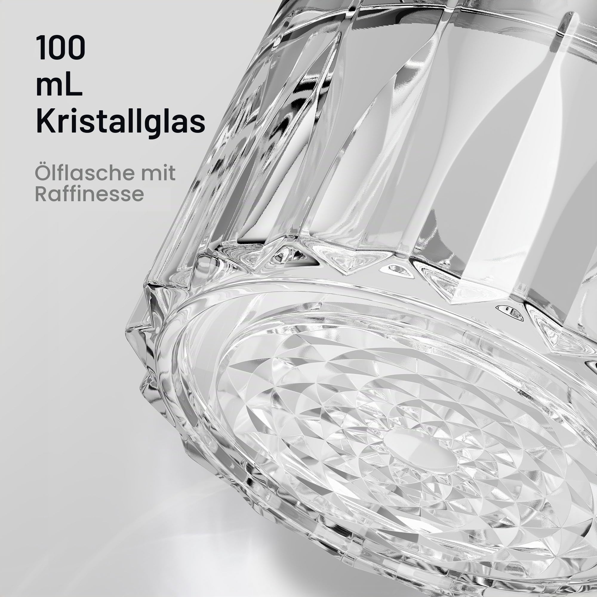 Airversa RD1 Wasserloser Diffuser, kabellos, 100ml - Titanium | Bis zu 60 m² Abdeckung, Buntes Licht, für Büro, Badezimmer, Auto & unterwegs, 3 Timer- & Nebelstufen, Metallgehäuse