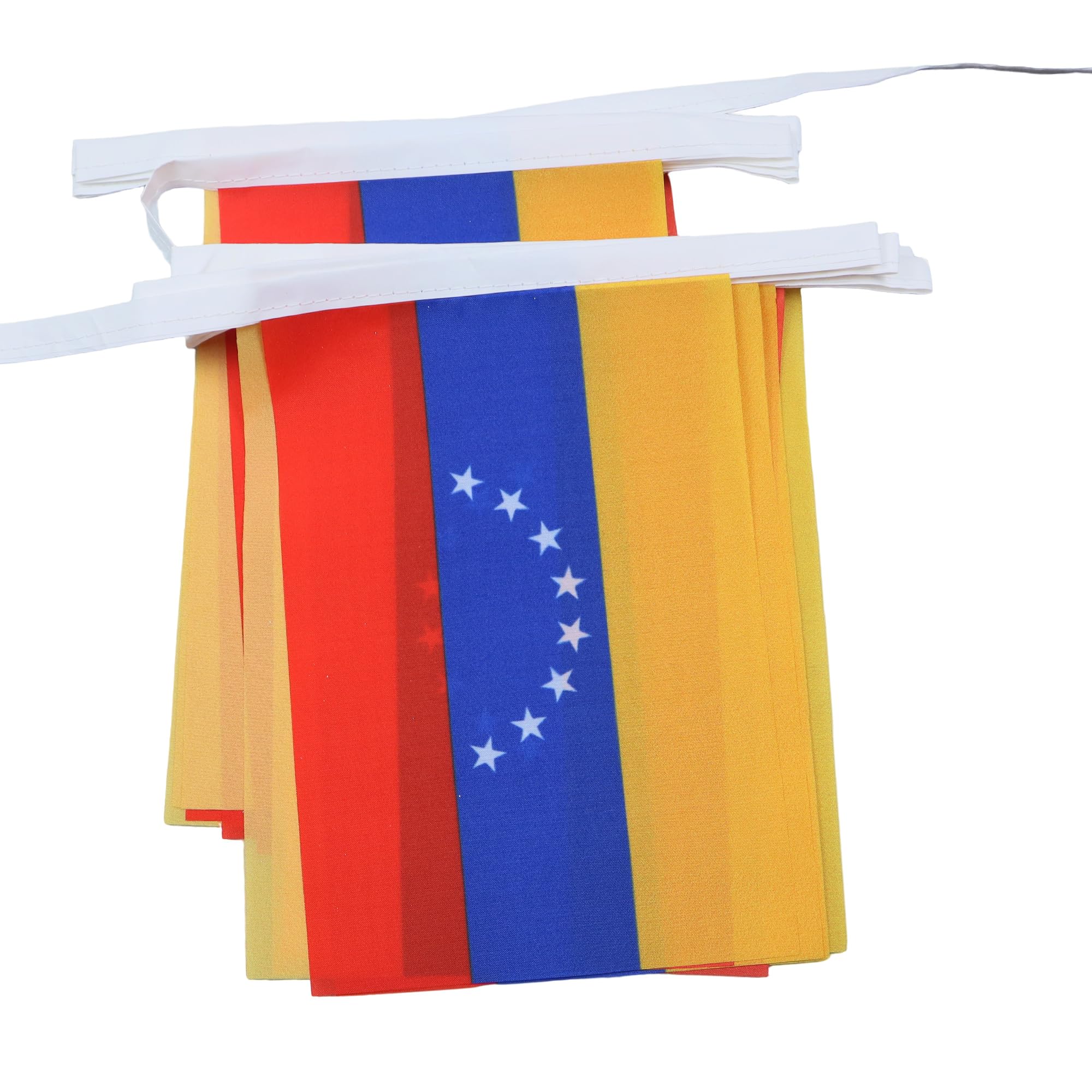 AZ FLAG Guirnalda 6 Metros, 20 Banderas de Ecuador 21x15 cm, Bandera Ecuatoriana 15 x 21 cm - Banderines — view 146