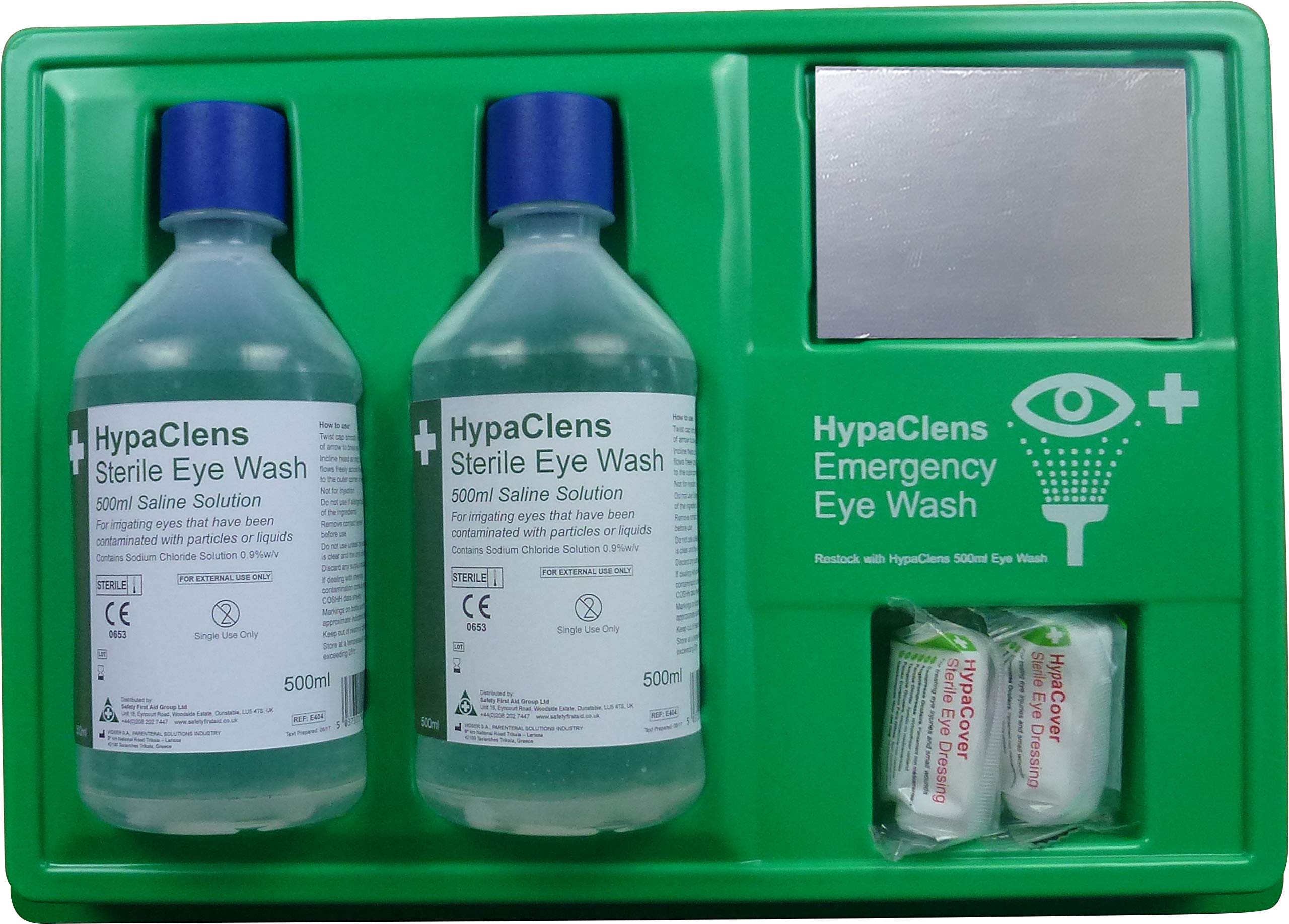 Safety First Aid Group HypaClens Sterile Eye Wash Station with Sterile