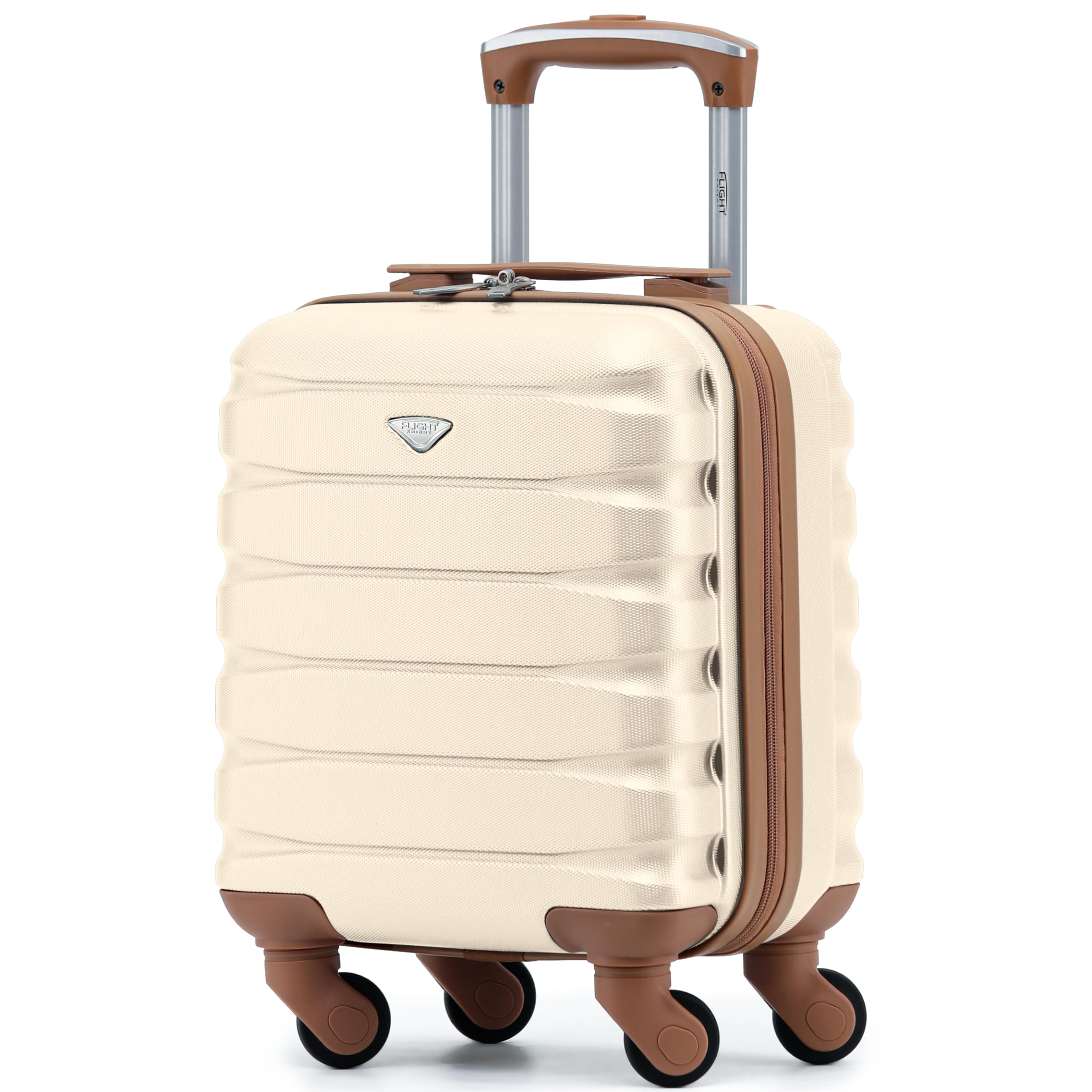 Flight Knight 56x45x25 EasyJet Cabin Bag, Jet2, British Airways Suitcase - Lightweight Small Durable 4-Wheel Cabin Case, Maximum Carry-On Size, ABS Hard Shell, 10kg Hand Luggage Bag- 56 x 45 x 25 — view 91
