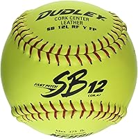 Vista 7 de Dudley Fastpitch Softballs Official USAB, USSSA, & NFHS Multiple 12 Count Options
