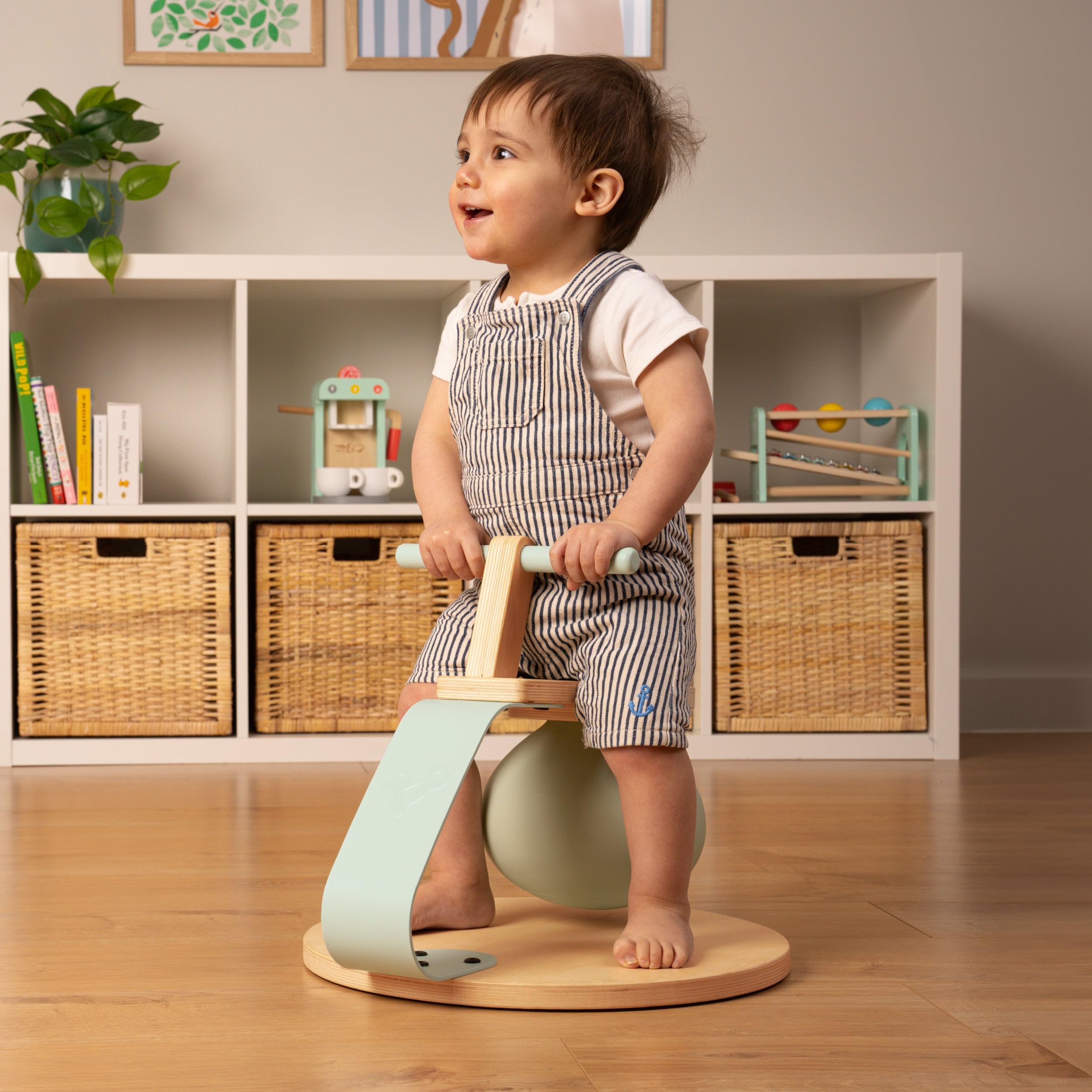 TP Toys - Drewniana huśtawka dla małych dzieci, 155