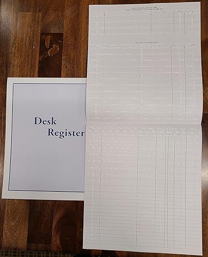 Miniatura 5 de Juego de 6 registros de escritorio ejecutivos para carpetas de negocios y escritorio, tamaño 8 12 x 9 14 pulgadas