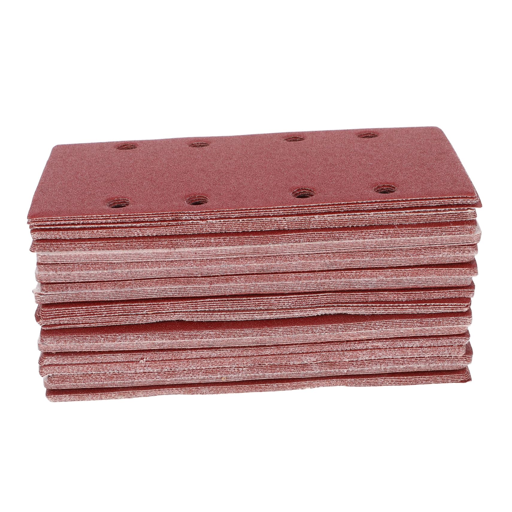Carta Abrasiva per Levigatrice Rettangolare e Quadrata 100 Pezzi | Carta, Grana Fine ad Alta Efficienza, per Plastica e Legno, per Artigianato e Lavorazioni Meccaniche